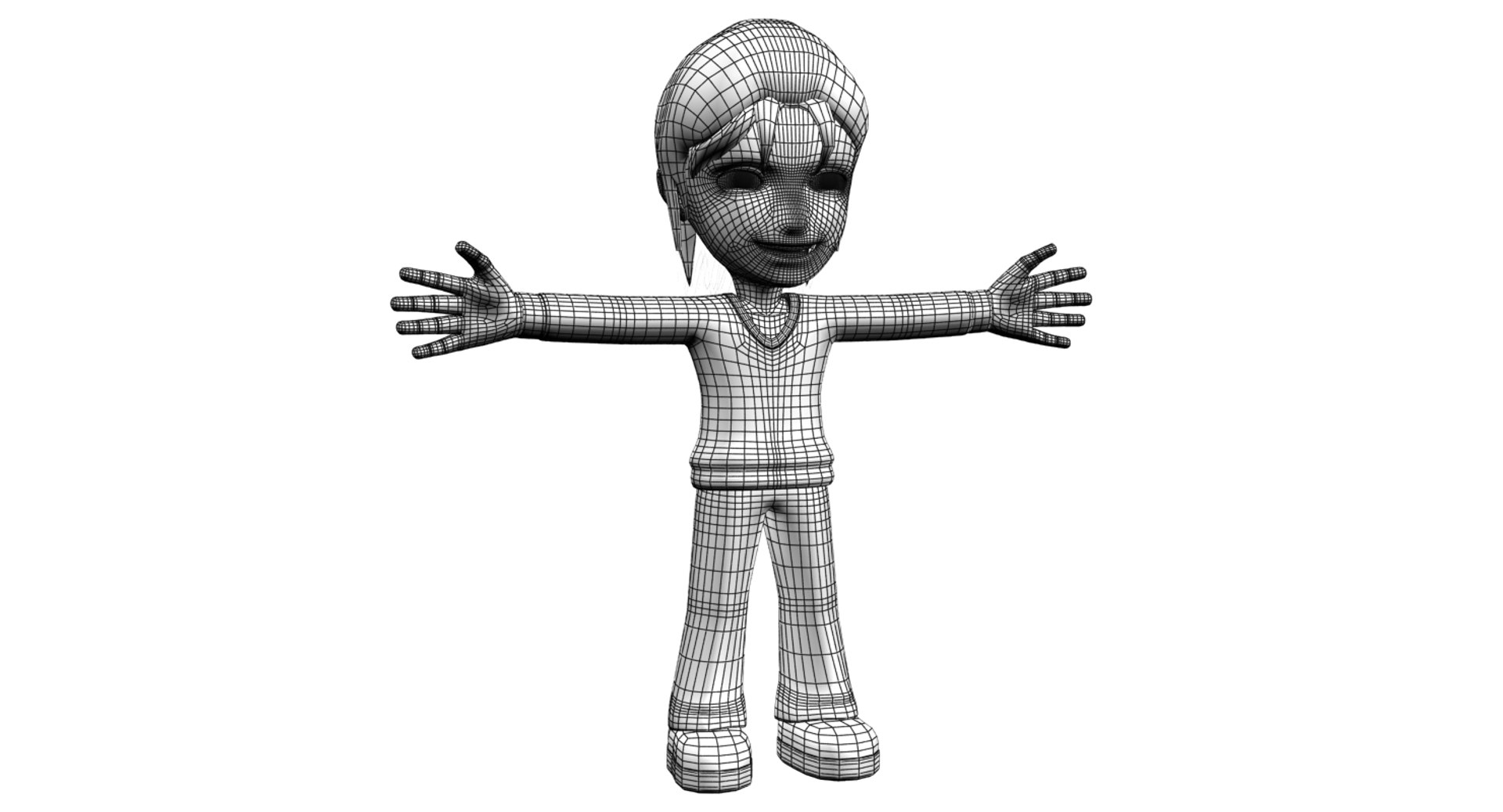 3D cartoon woman character model https://p.turbosquid.com/ts-thumb/8r/hxrBHZ/MyWeeuX0/wire09/jpg/1548090291/1920x1080/fit_q87/9c928b9ce14dbd3c29a1e745c770e62d5a769618/wire09.jpg