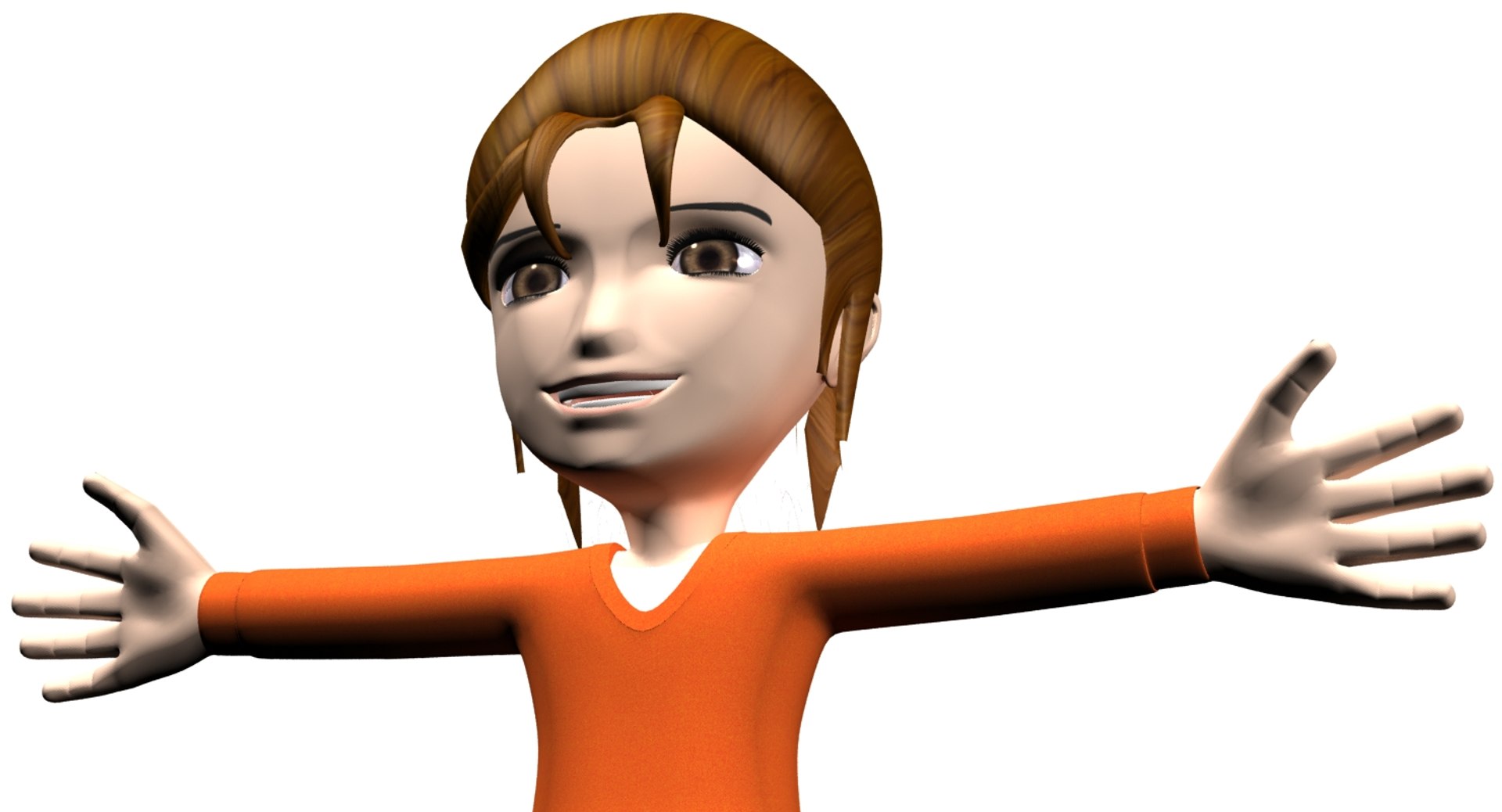 3D cartoon woman character model https://p.turbosquid.com/ts-thumb/8r/hxrBHZ/a1kZS5TZ/01_11/jpg/1548090291/1920x1080/fit_q87/54182d229bcc2e366487168fbbb31c8a19b762c0/01_11.jpg