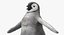 emperor penguin baby model