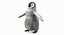 emperor penguin baby model