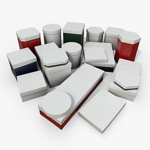 3D model Rigid Boxes - The Complete Assortment