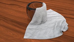 cloth bowl 3D model
