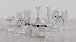 Set of Glasses