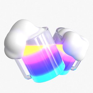 3D Cheers Icon model
