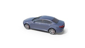 sedan car 3D