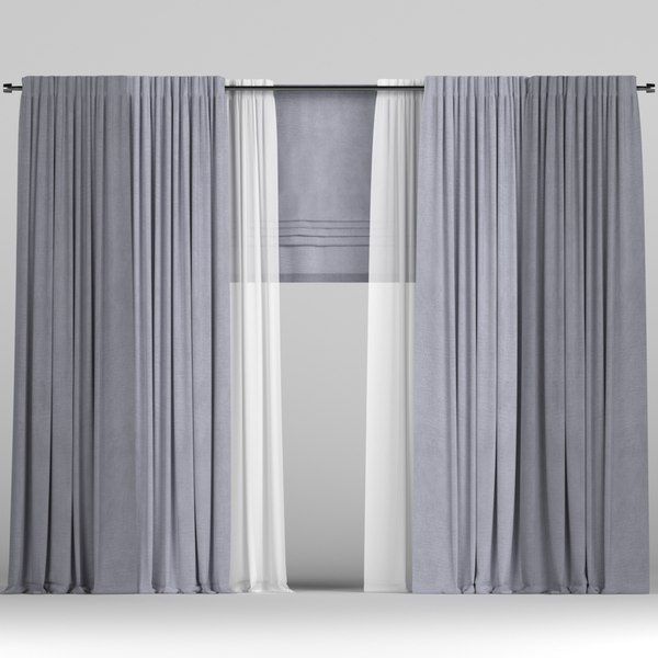 Roman Curtain 3D Models for Download | TurboSquid