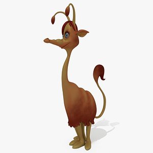 Cartoon Alien Lama Jessica