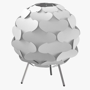 3D model scandinavian table light -