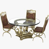 Bisini Dining Table & Chair Set