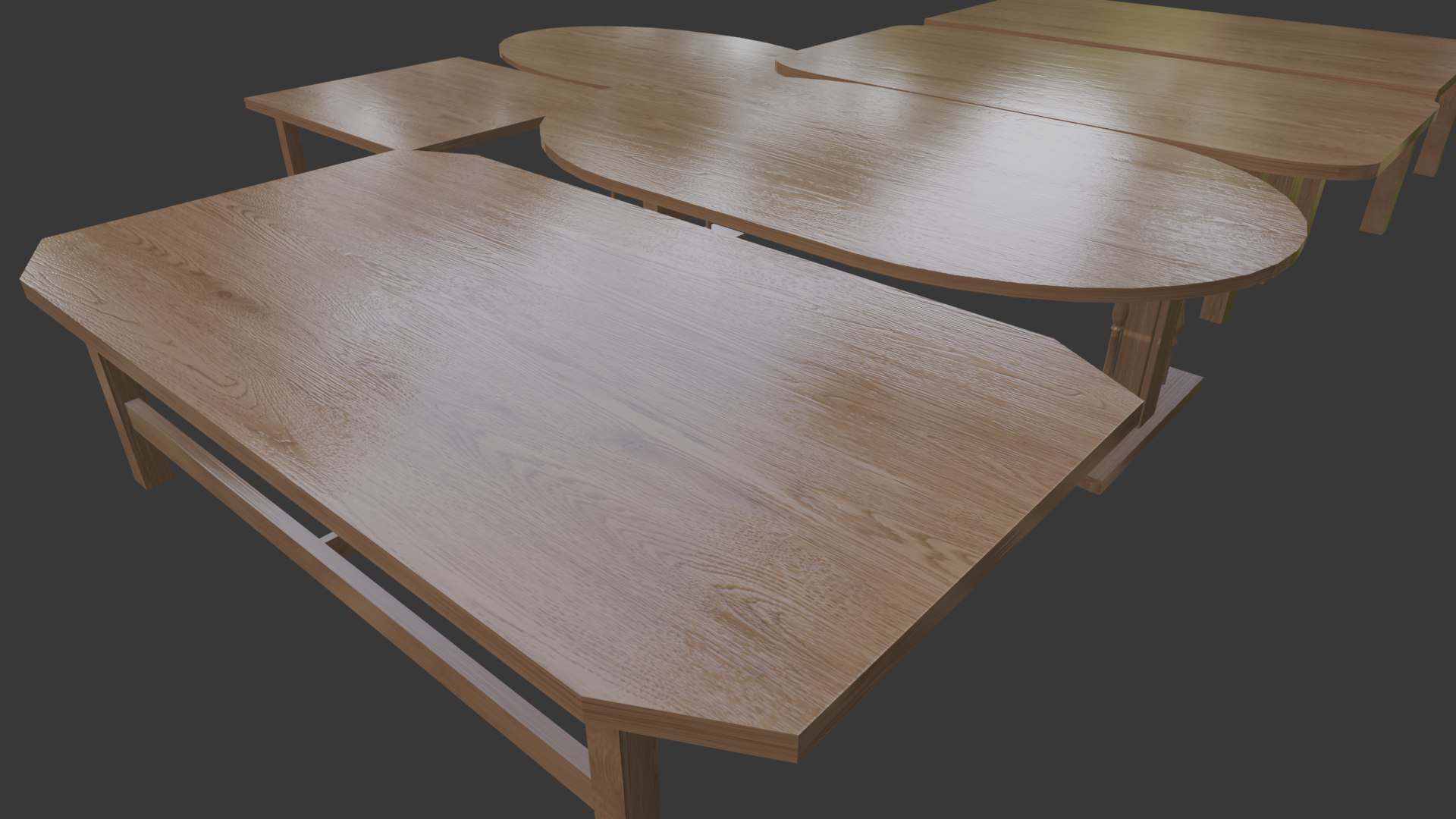 3D 8 REALISTIC TABLES COLLECTION Model - TurboSquid 2337636