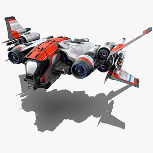 3D model SF MUSTANG Starcraft - P40