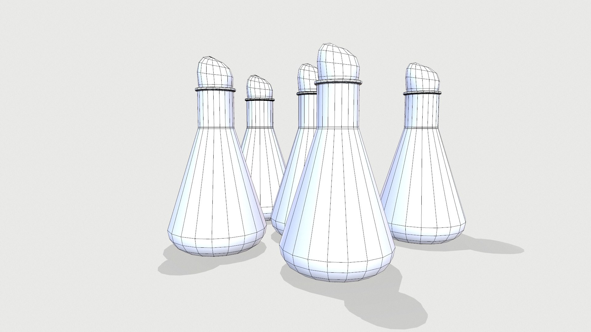 Flask Bottle Model - TurboSquid 2298925