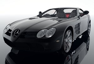 3d mercedes mclaren slr