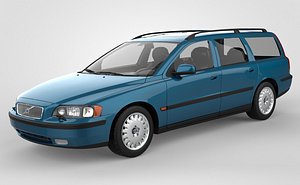 3D Volvo V70