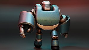 robot 3D model
