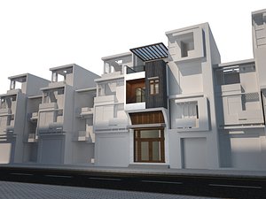 town house ho 3D model