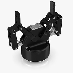 Rigged Robotiq Two finger Gripper