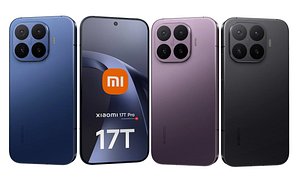 3D Xiaomi 17T Pro All Colors