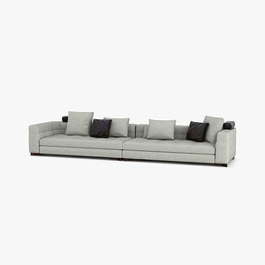 3D Minotti Blazer Sofa
