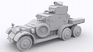 3D lanchester mk2 model