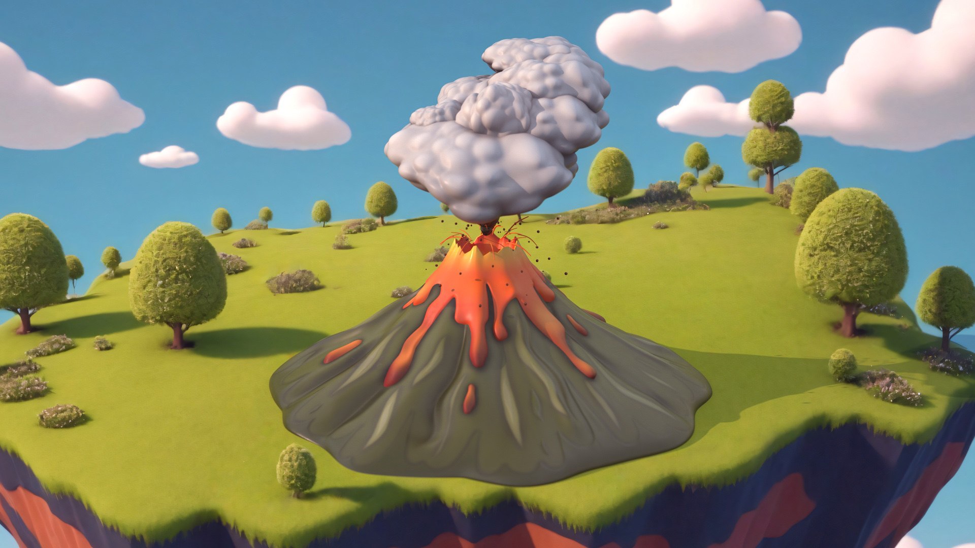 3D model Stylized Erupting Volcano Green https://p.turbosquid.com/ts-thumb/8s/RKQmgL/Va/stylizederuptingvolcanogreenvray3dmodel008/jpg/1723873414/1920x1080/fit_q87/f39108357d83a502fcb834a08c85cb651080b0c1/stylizederuptingvolcanogreenvray3dmodel008.jpg