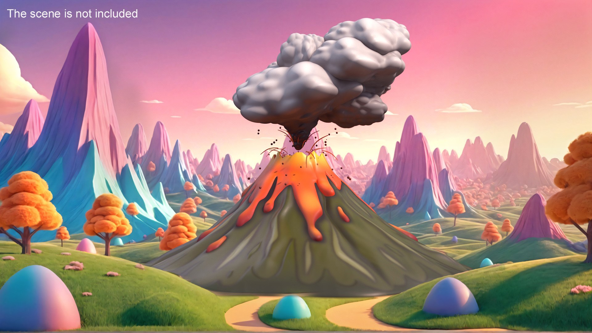 3D model Stylized Erupting Volcano Green https://p.turbosquid.com/ts-thumb/8s/RKQmgL/Zo/stylizederuptingvolcanogreenvray3dmodel006/jpg/1723873411/1920x1080/fit_q87/ff715ebe3f11a576c2237c788fa04253921d44a4/stylizederuptingvolcanogreenvray3dmodel006.jpg