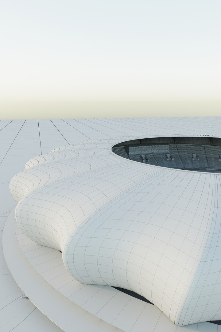 3D Stadium Arena Model - TurboSquid 1432689