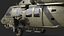 Combat Rescue Helicopter Sikorsky HH60 Rigged