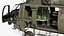 Combat Rescue Helicopter Sikorsky HH60 Rigged