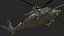 Combat Rescue Helicopter Sikorsky HH60 Rigged
