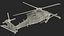 Combat Rescue Helicopter Sikorsky HH60 Rigged