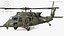 Combat Rescue Helicopter Sikorsky HH60 Rigged