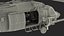 Combat Rescue Helicopter Sikorsky HH60 Rigged