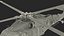 Combat Rescue Helicopter Sikorsky HH60 Rigged