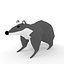 3d model badger
