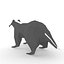 3d model badger