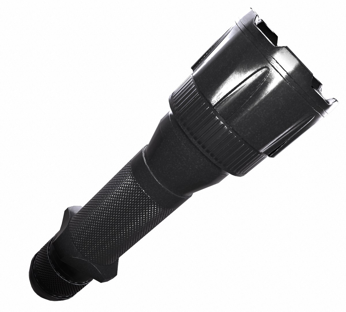 3D Flash Light Led Torch Low Poly Model - TurboSquid 2391621