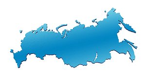 Map of the Russian Federation