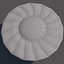 Satellite de soucoupe volante biologique UFO lowpoly