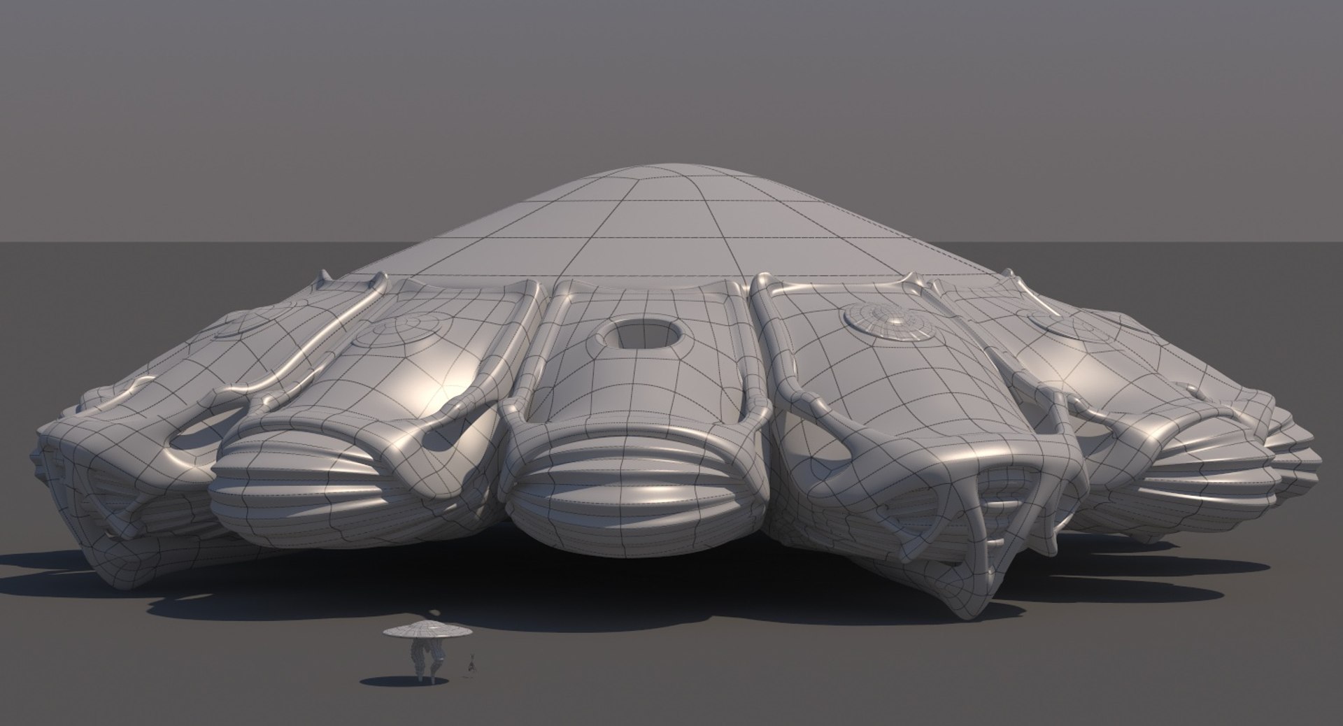 organic ufo flying saucer 3d model https://p.turbosquid.com/ts-thumb/8s/cfONLX/M2X4pKpL/ufosatellitewireframe0000/jpg/1484248173/1920x1080/fit_q87/d7bf50e67d4259f550e8a052e5589825340aae9e/ufosatellitewireframe0000.jpg