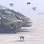 Satellite de soucoupe volante biologique UFO lowpoly