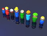 Fisher Price little people toys
