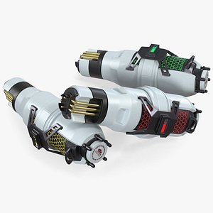 Sci Fi Fuel Energy Cell Set