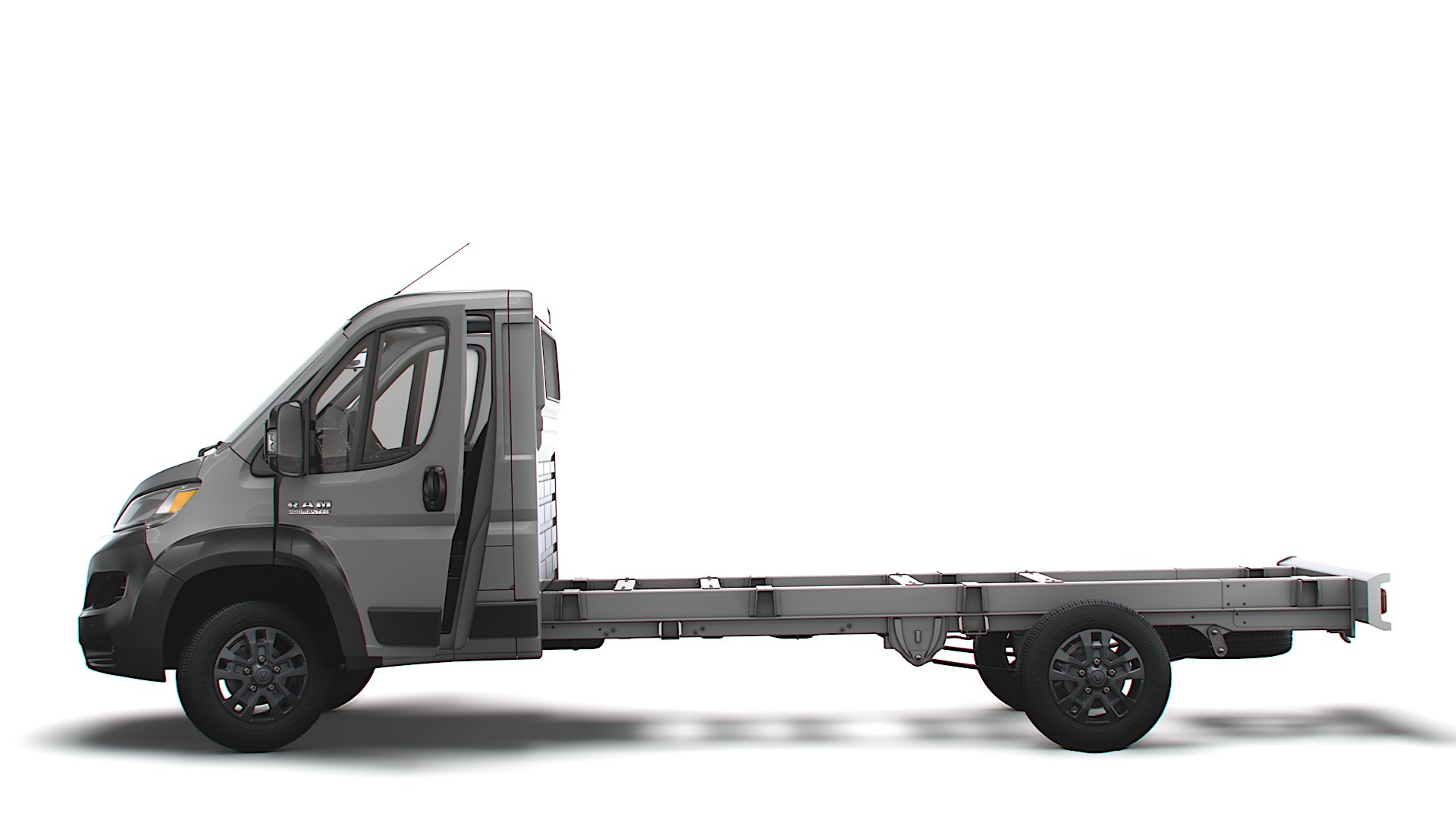 3D Model RAM Promaster Chassis HQInterior SCab 4035WBXL 2023 ...