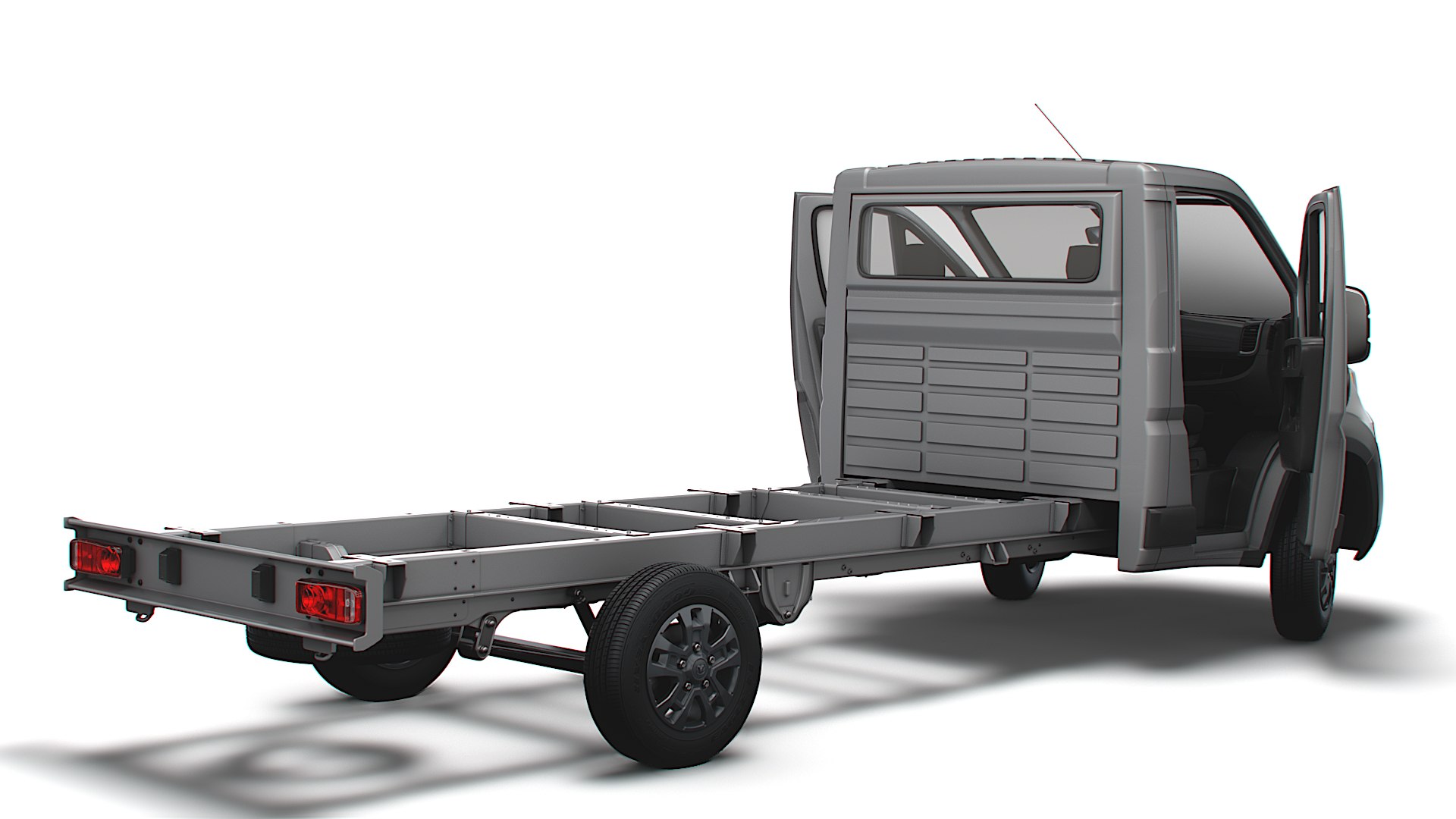 3D Model RAM Promaster Chassis HQInterior SCab 4035WBXL 2023 ...