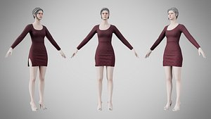 3D Dress 54 Cedar