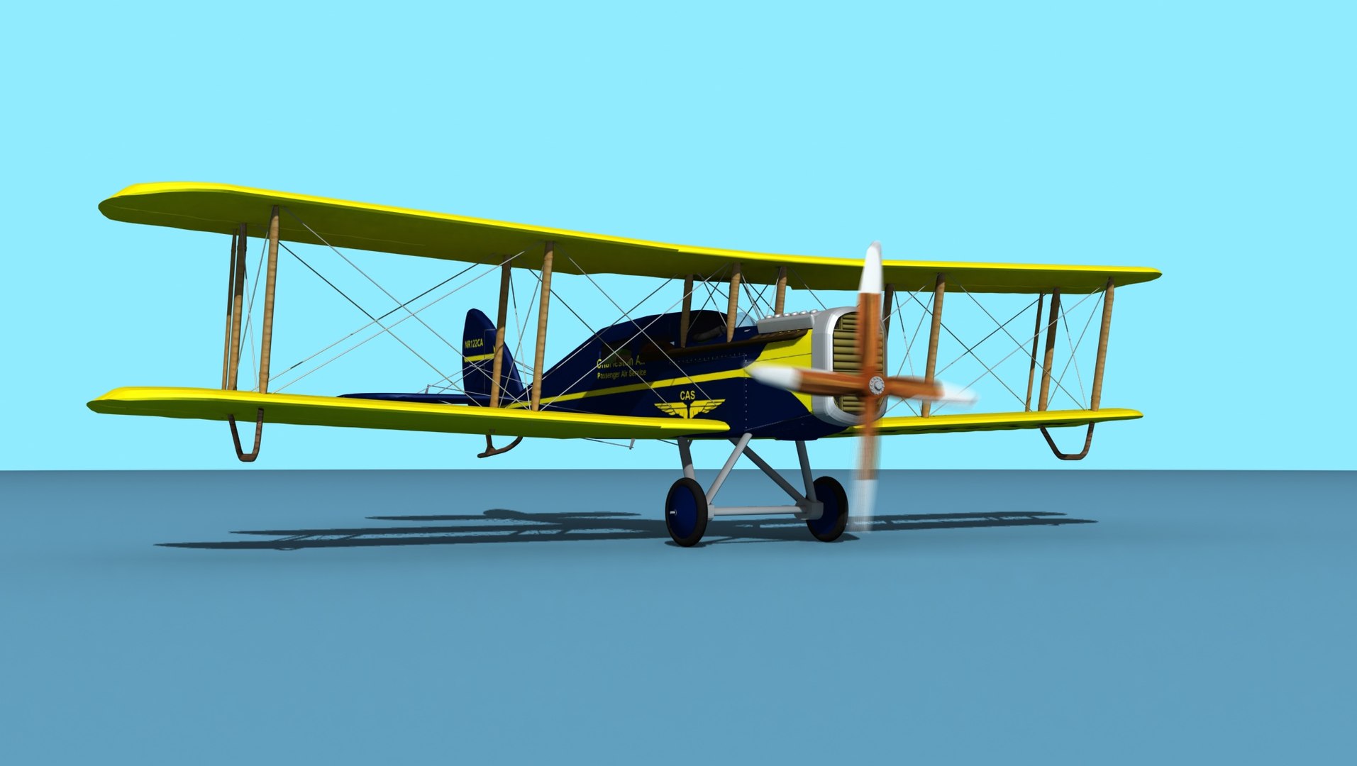 3D Model Airco DH-4 Charleston Air - TurboSquid 1752360