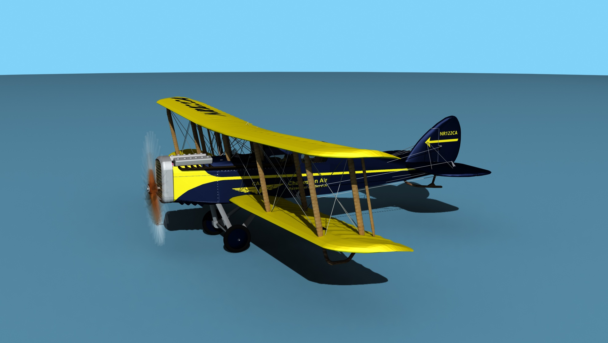 3D model Airco DH-4 Charleston Air - TurboSquid 1752360