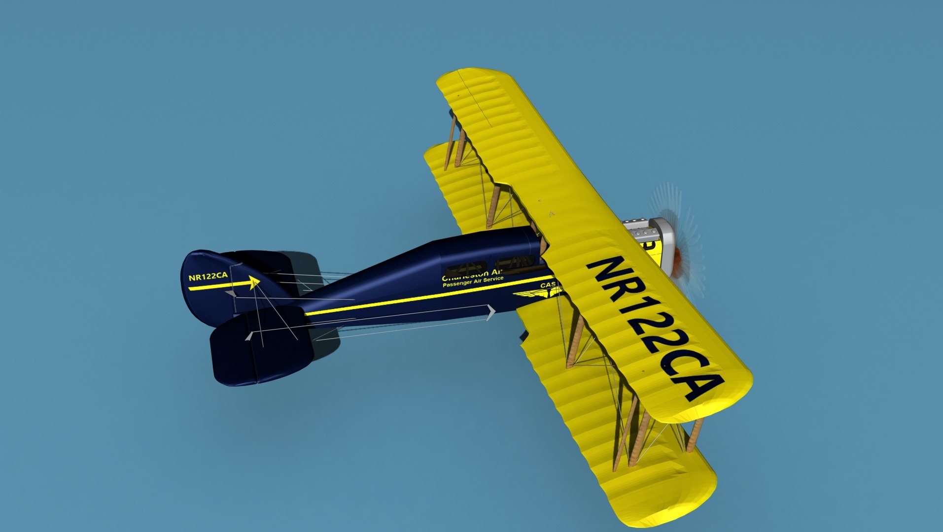 3D Model Airco DH-4 Charleston Air - TurboSquid 1752360