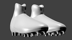 3D pair modern football boots model